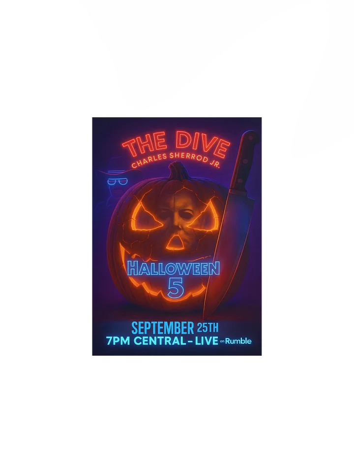 "HALLOWEEN 5" Pumpkin Poster product image (1)