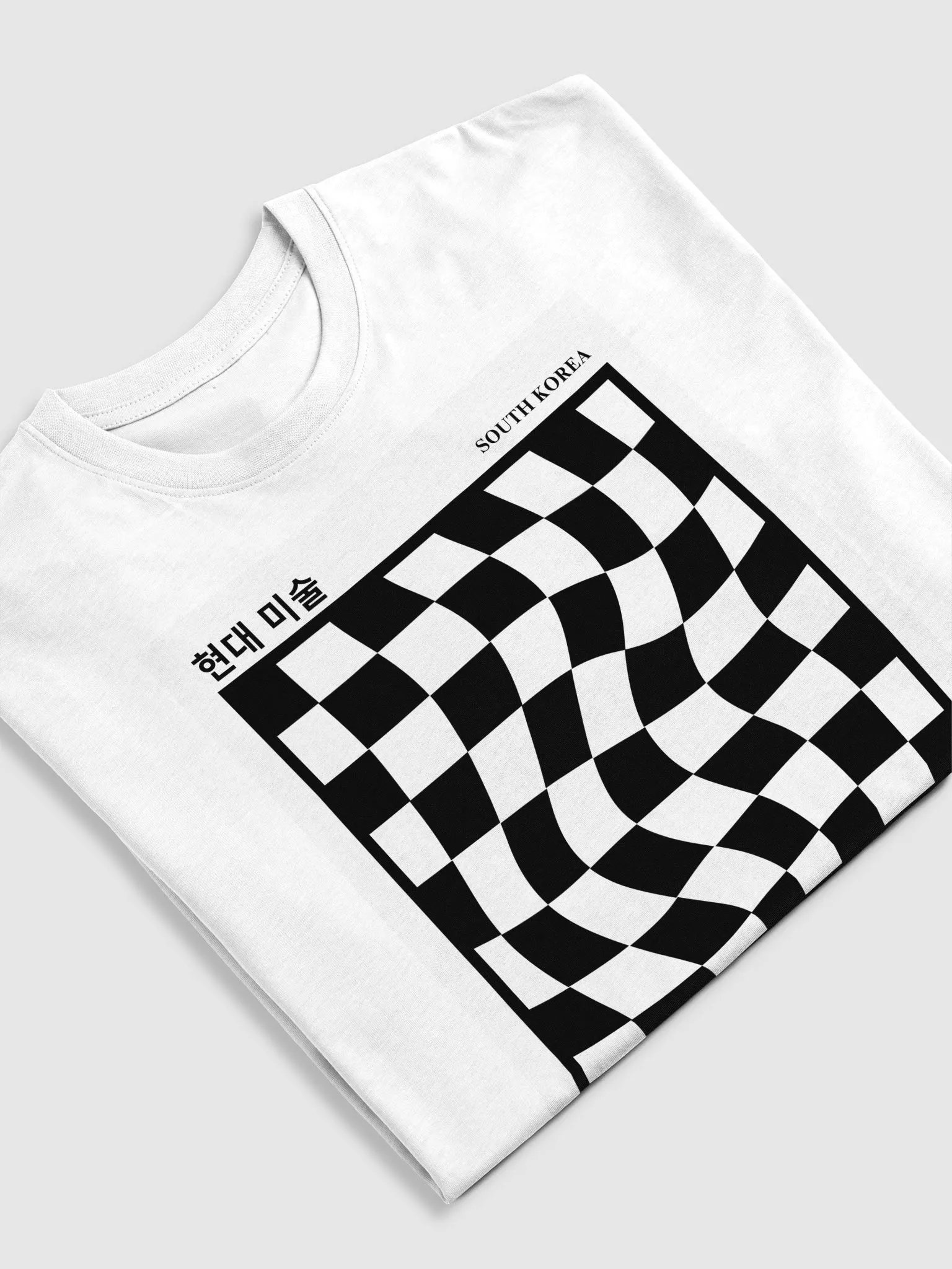 Seoul Coordinates Optical Illusion Tee product image (3)