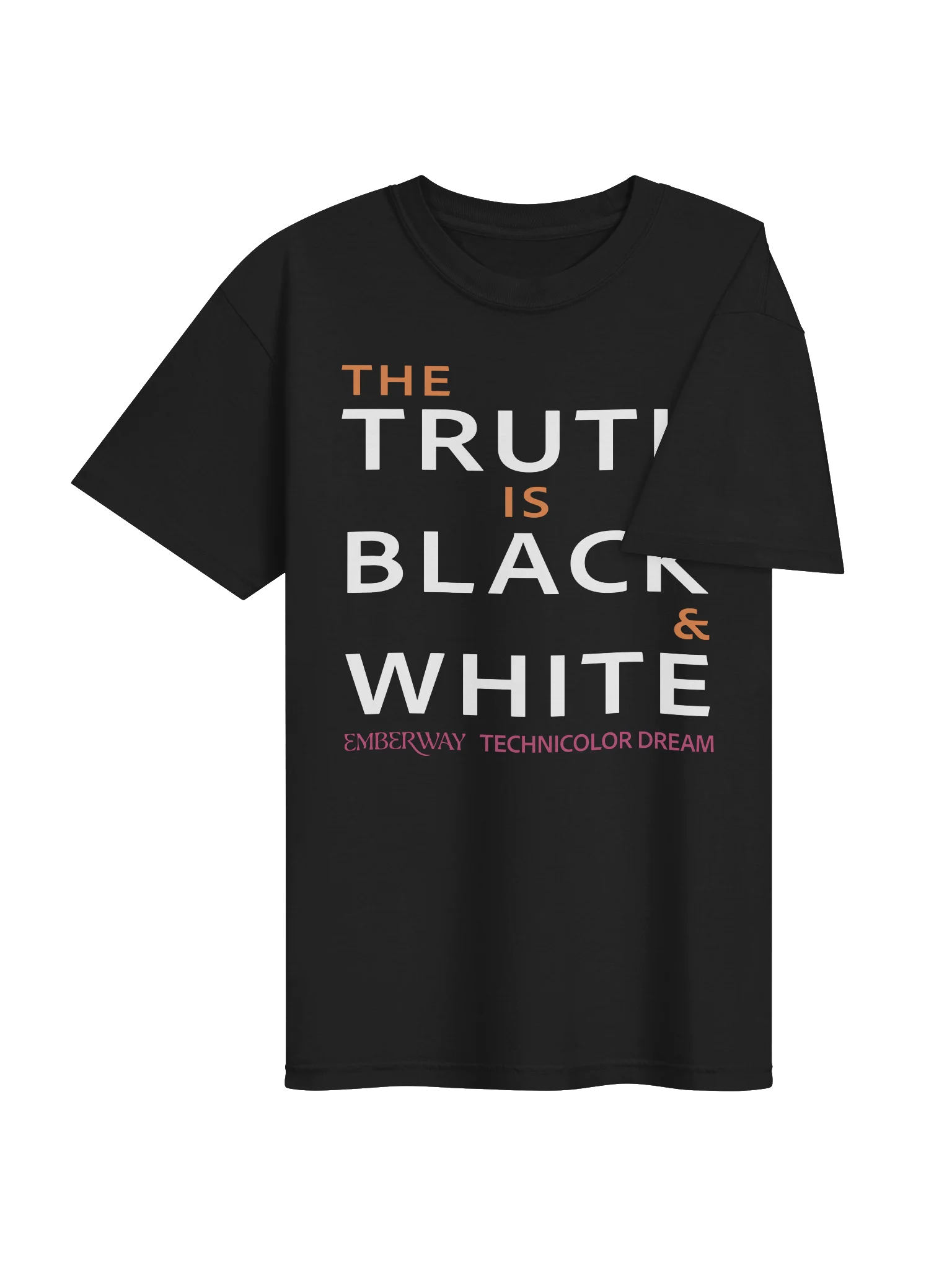 The Truth Is Black & White Tee product image (4)