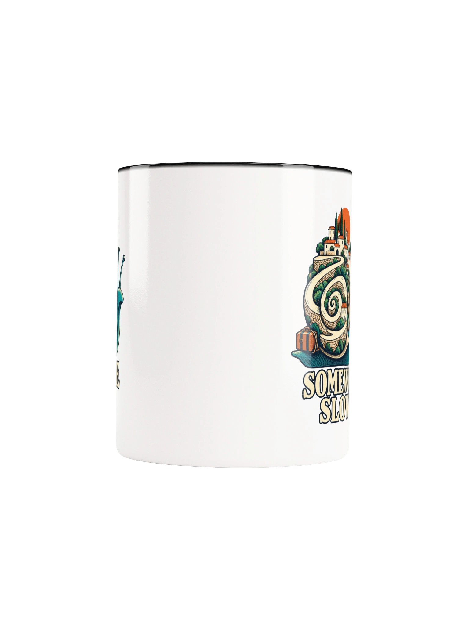 Somewhere Slower – Snail Ceramic Coffee Mug product image (95)