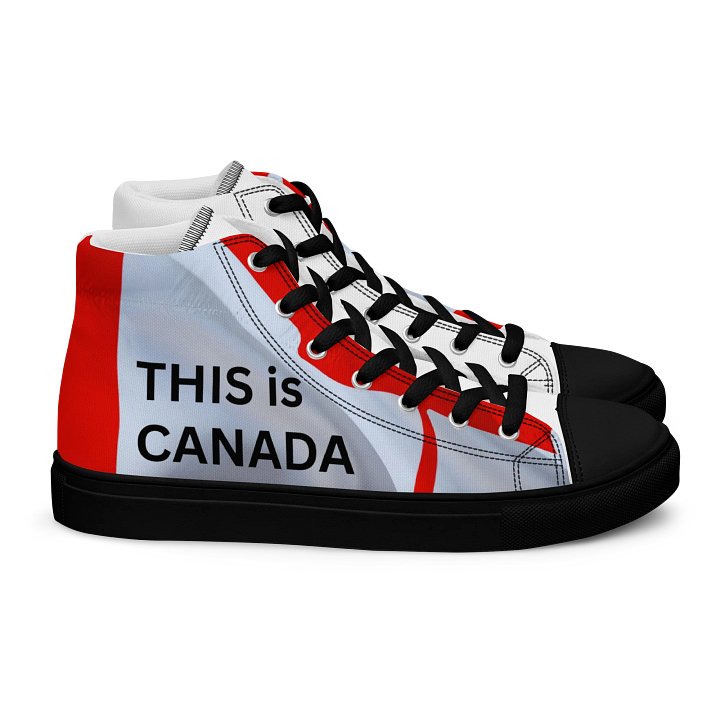 THIS is CANADA Women's High Top Canvas Shoes product image (2)