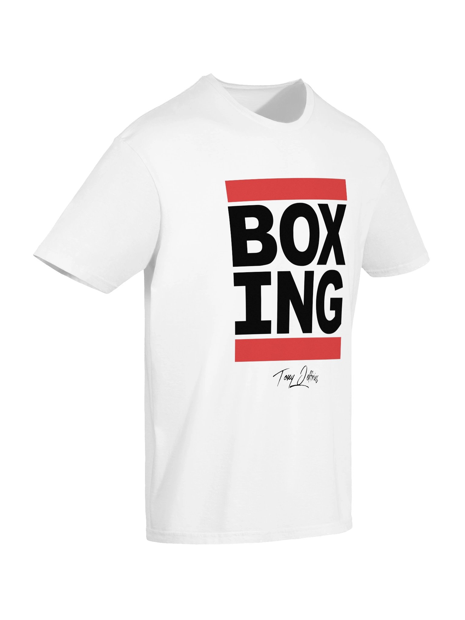 BOXING Logo T-Shirt – White product image (6)