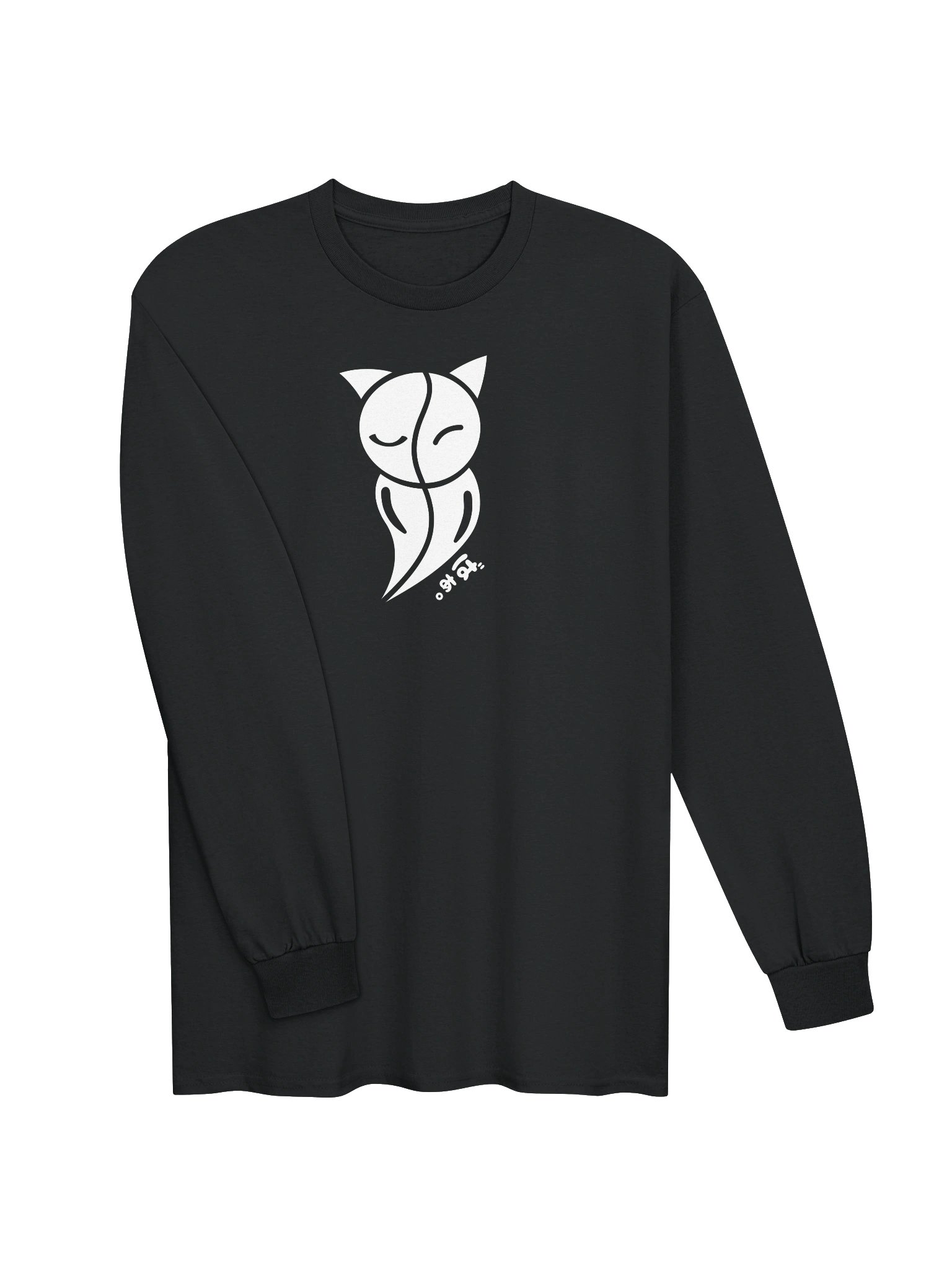 Post-modern Cat Ghost 3 - Unisex Adult Long Sleeve T-shirt product image (2)