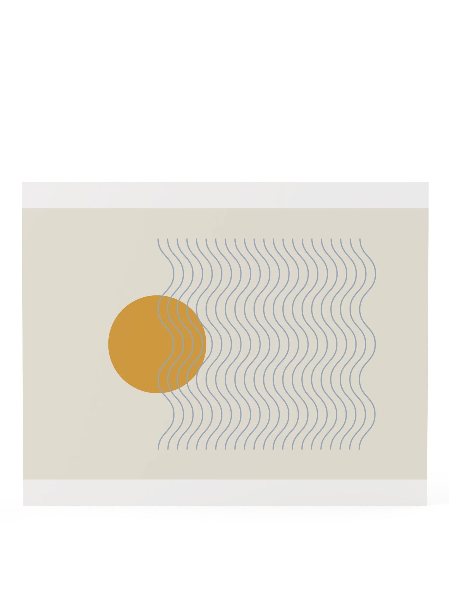 Ocean Waves Sunset Print | Coastal Bathroom Wall Art product image (8)