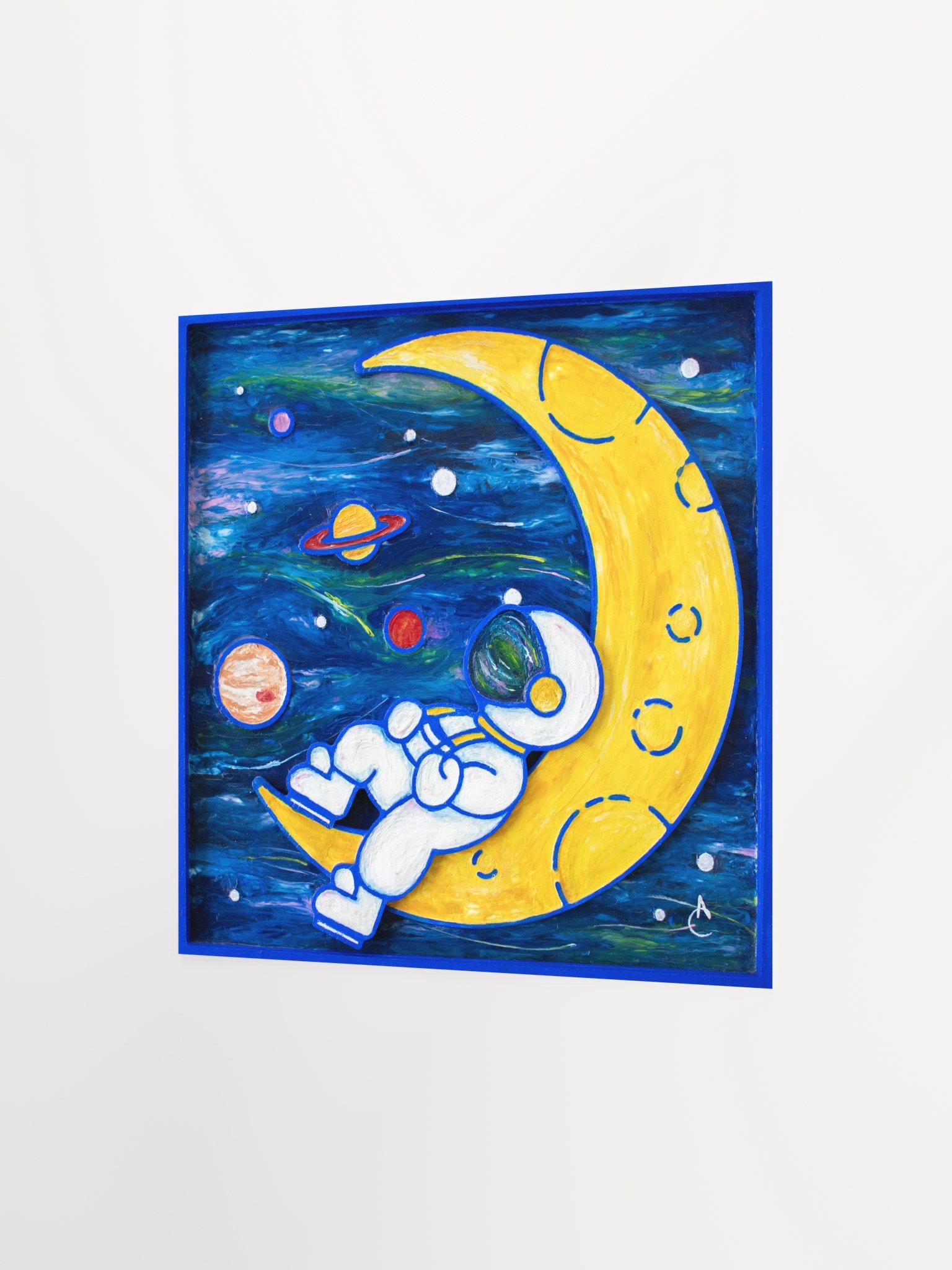 Moon Man Sam Chillin Print product image (2)