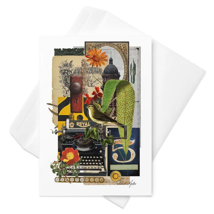 Vintage Collage Greeting Card product image (1)