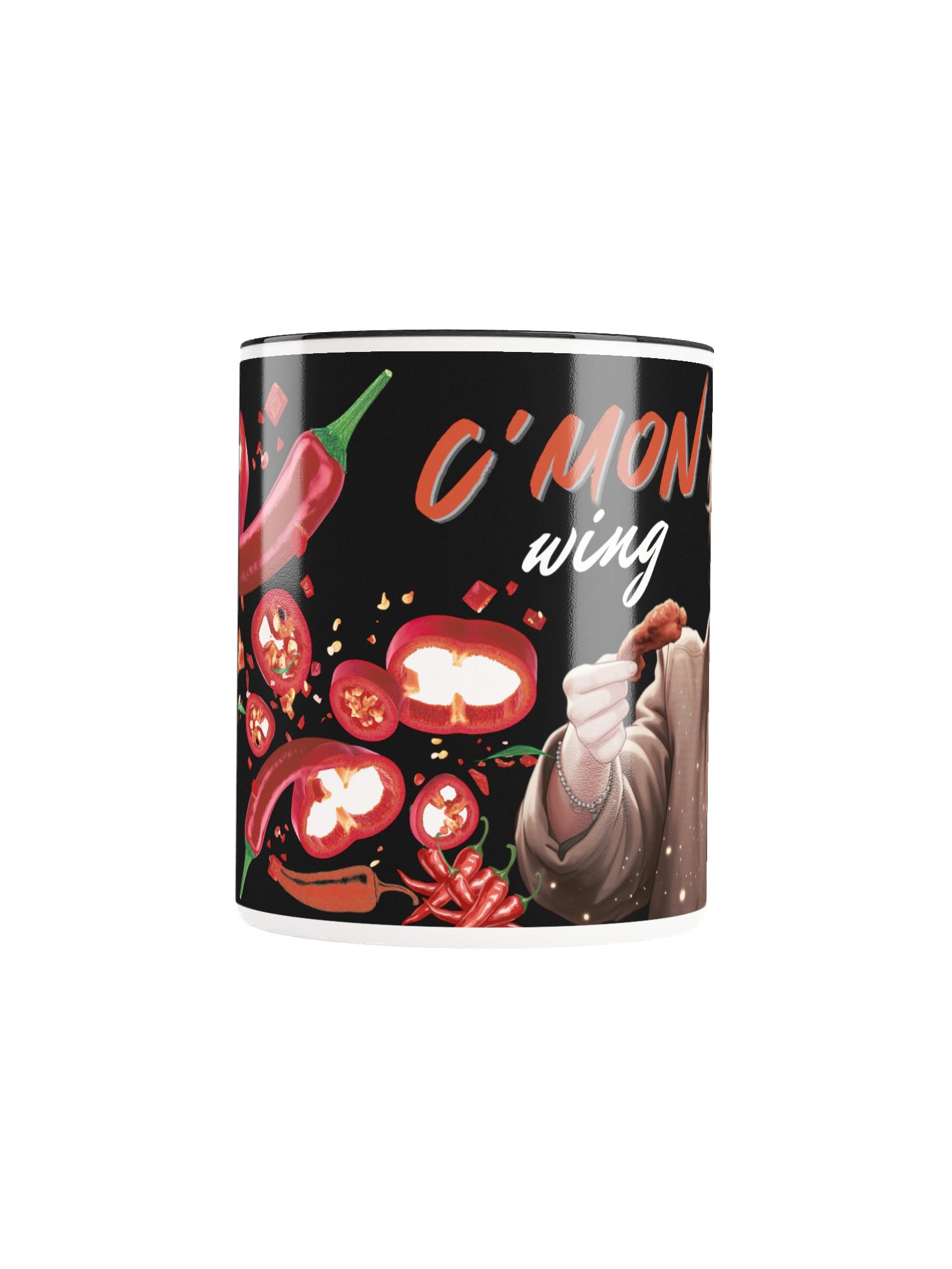 Jimin's HotOnes Mug (Black) product image (5)