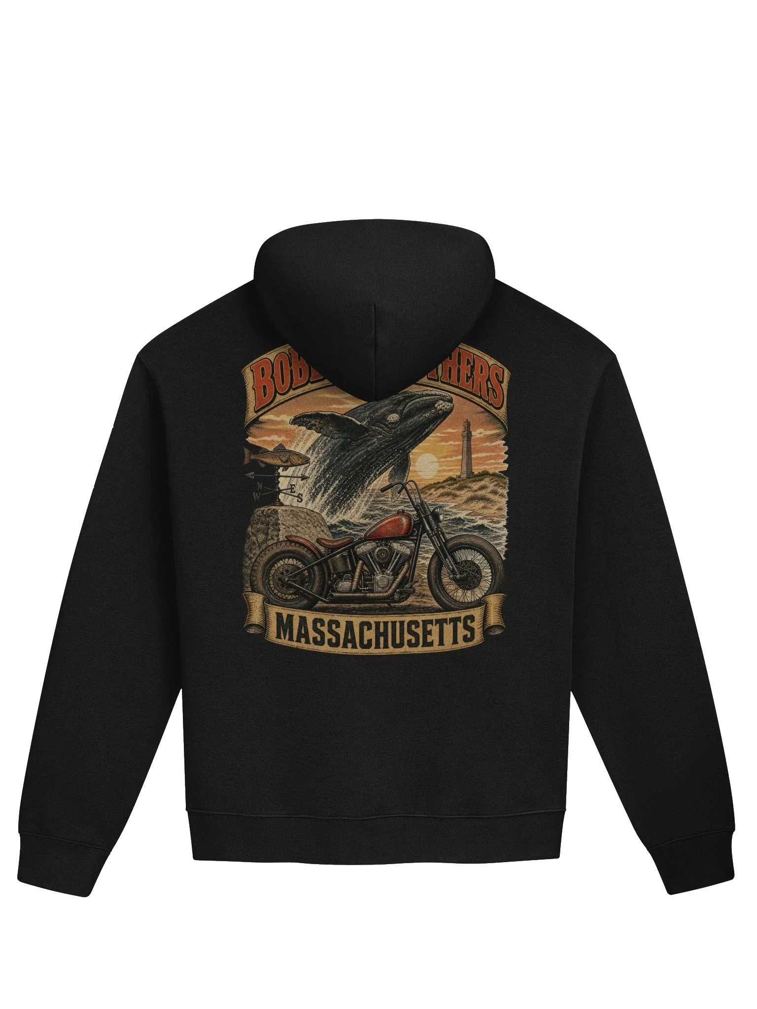 Bobber Brothers - Massachusetts Hoodie