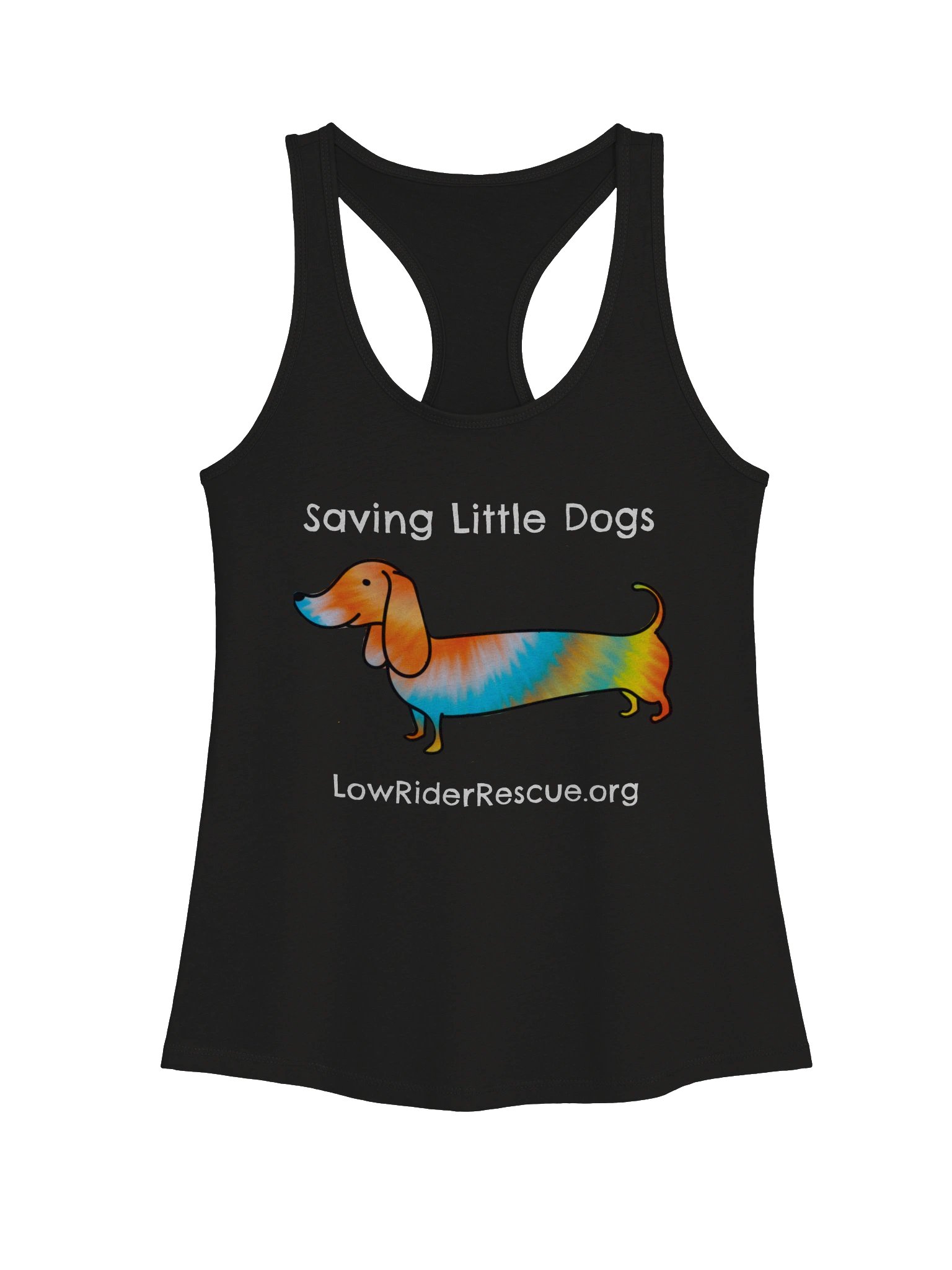 Tie-Dye Dachchund Women's Tank product image (9)