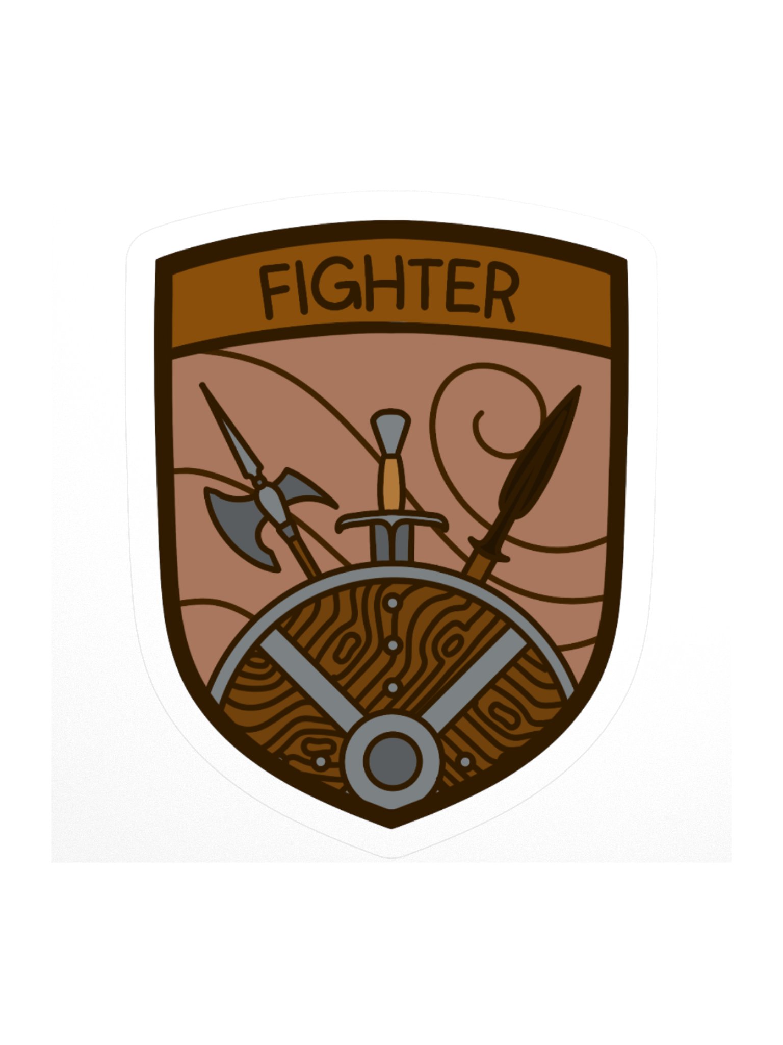 Fighter Emblem Sticker product image (1)