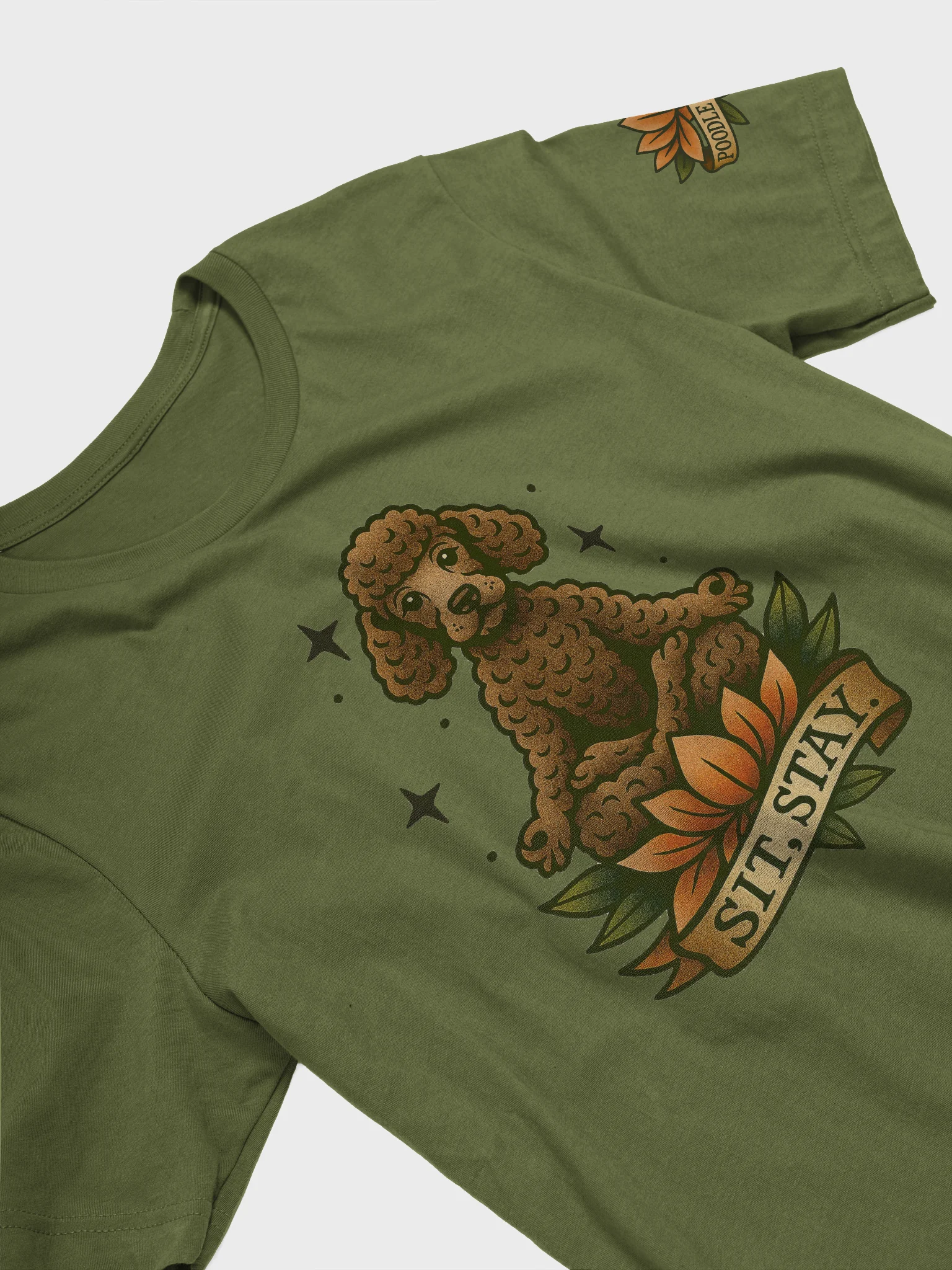 Sit, Stay. T-shirt product image (3)