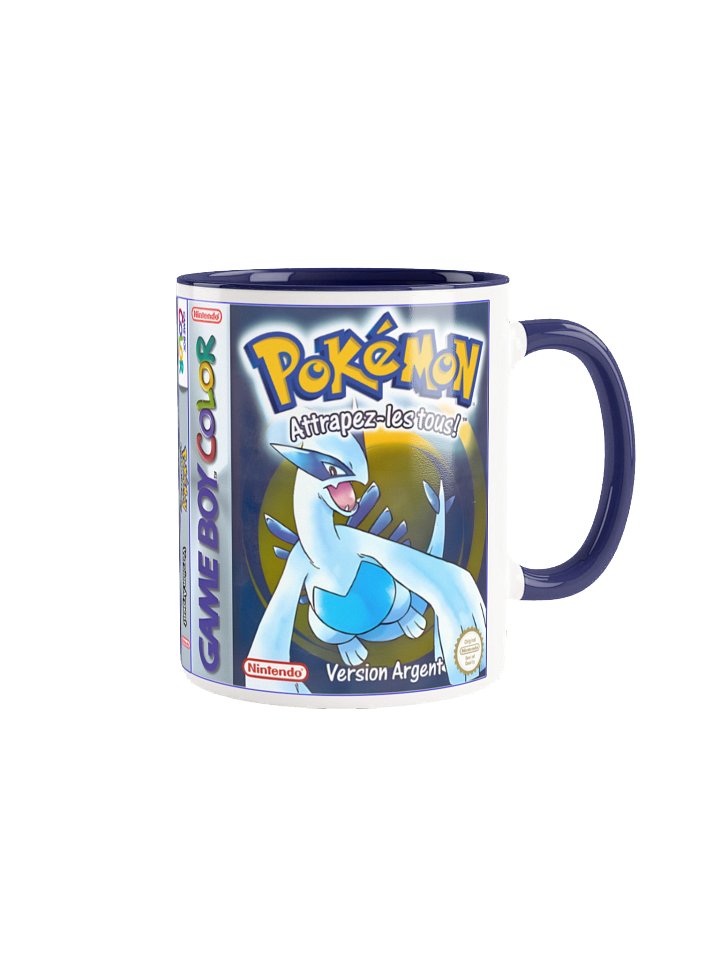 Tasse en céramique avec intérieur coloré "Pokémon Argent" product image (1)