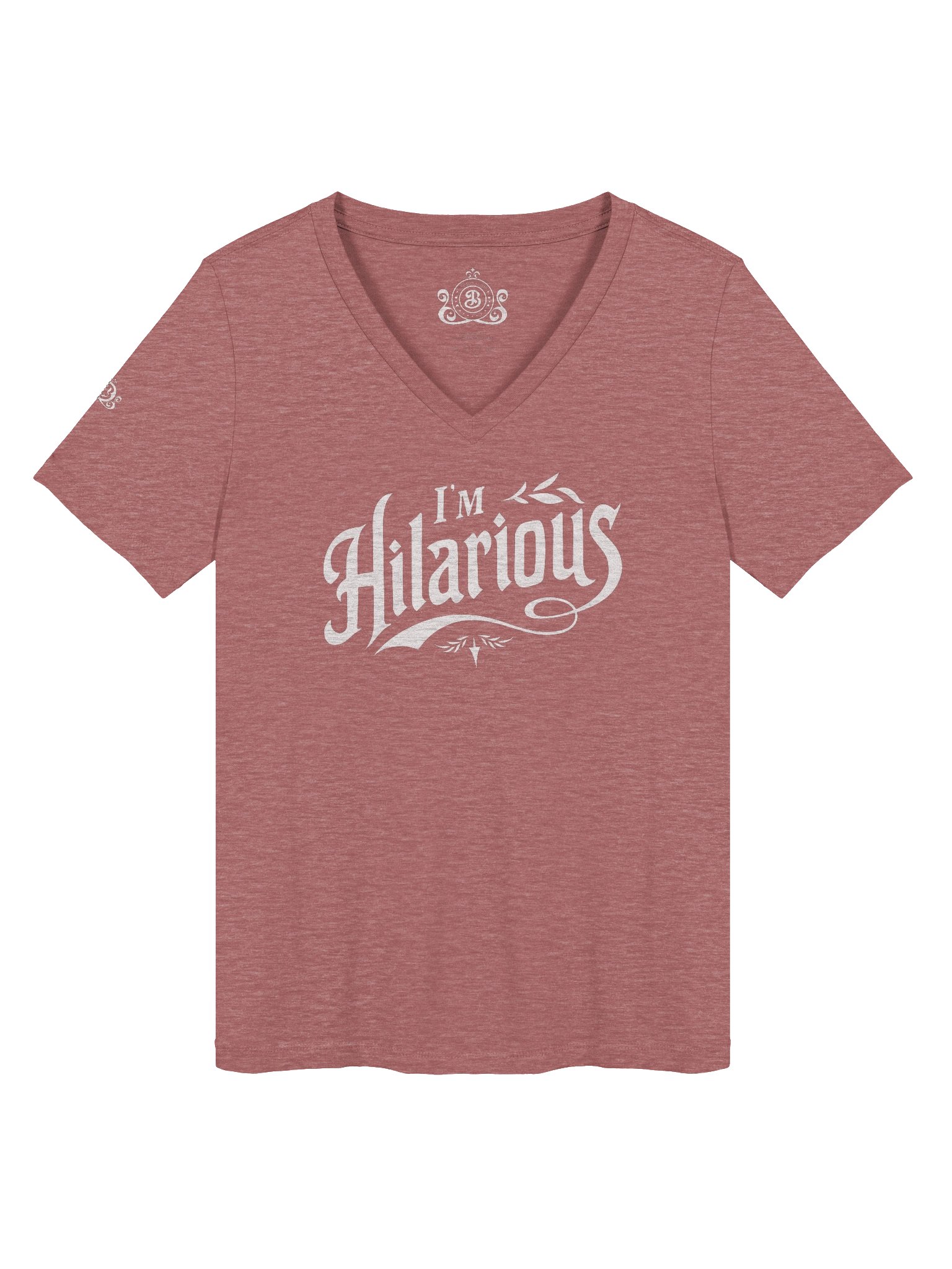 I'm Hilarious v-neck tee product image (24)