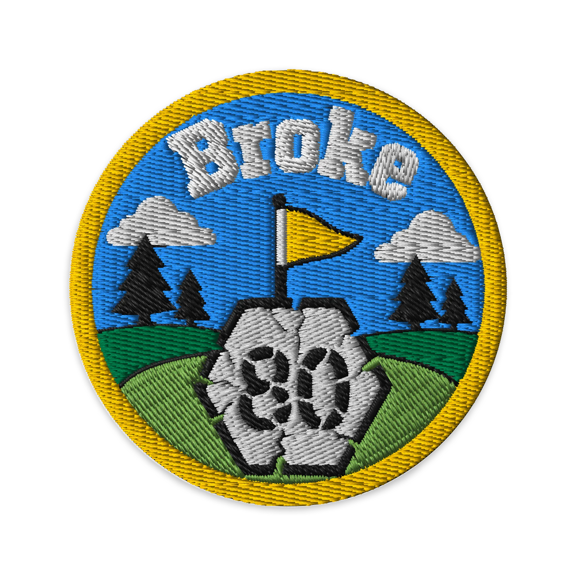 Golf Merit Badge - Broke 80 product image (1)