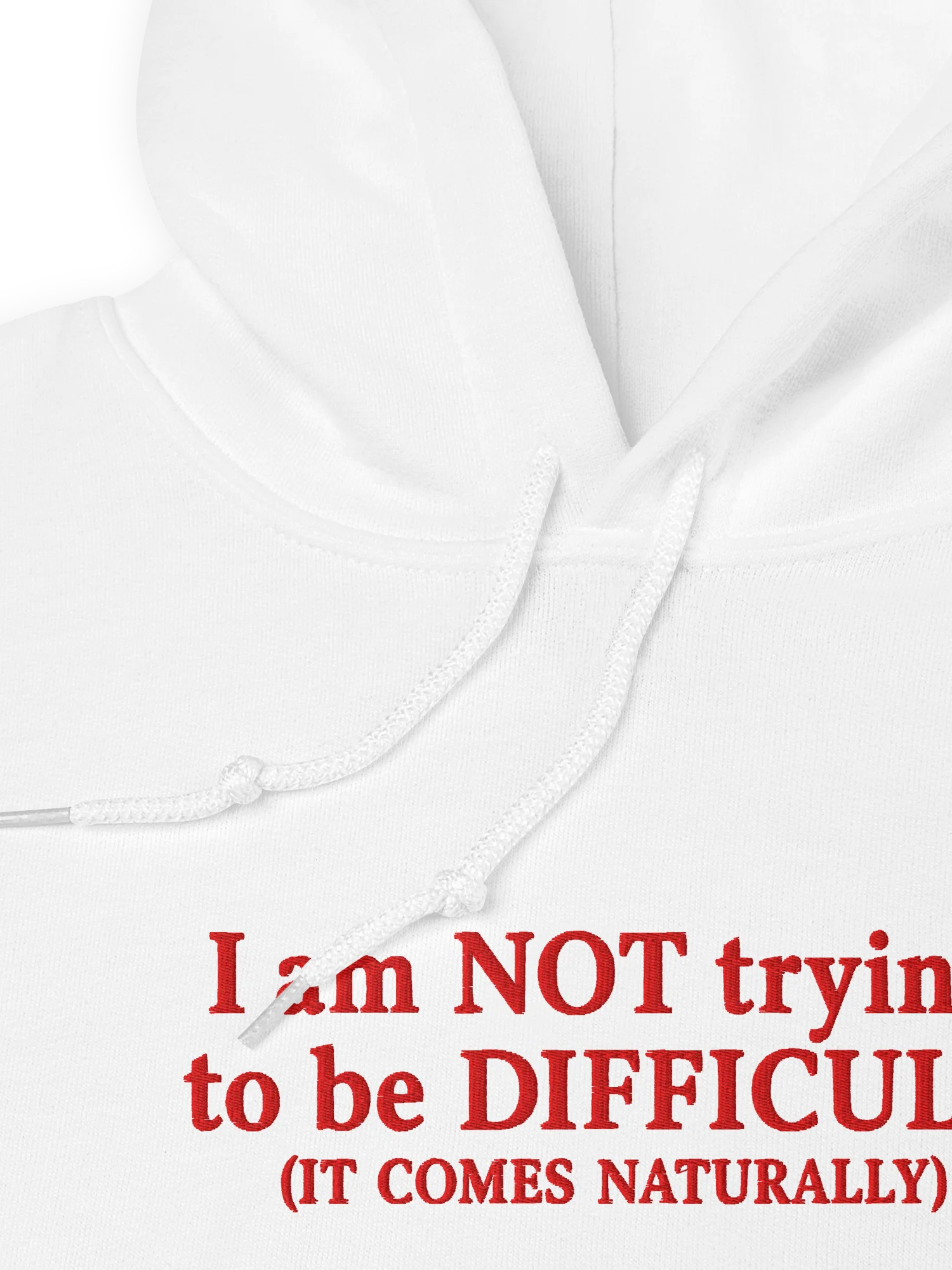 I am not trying to be difficult hoodie product image (3)