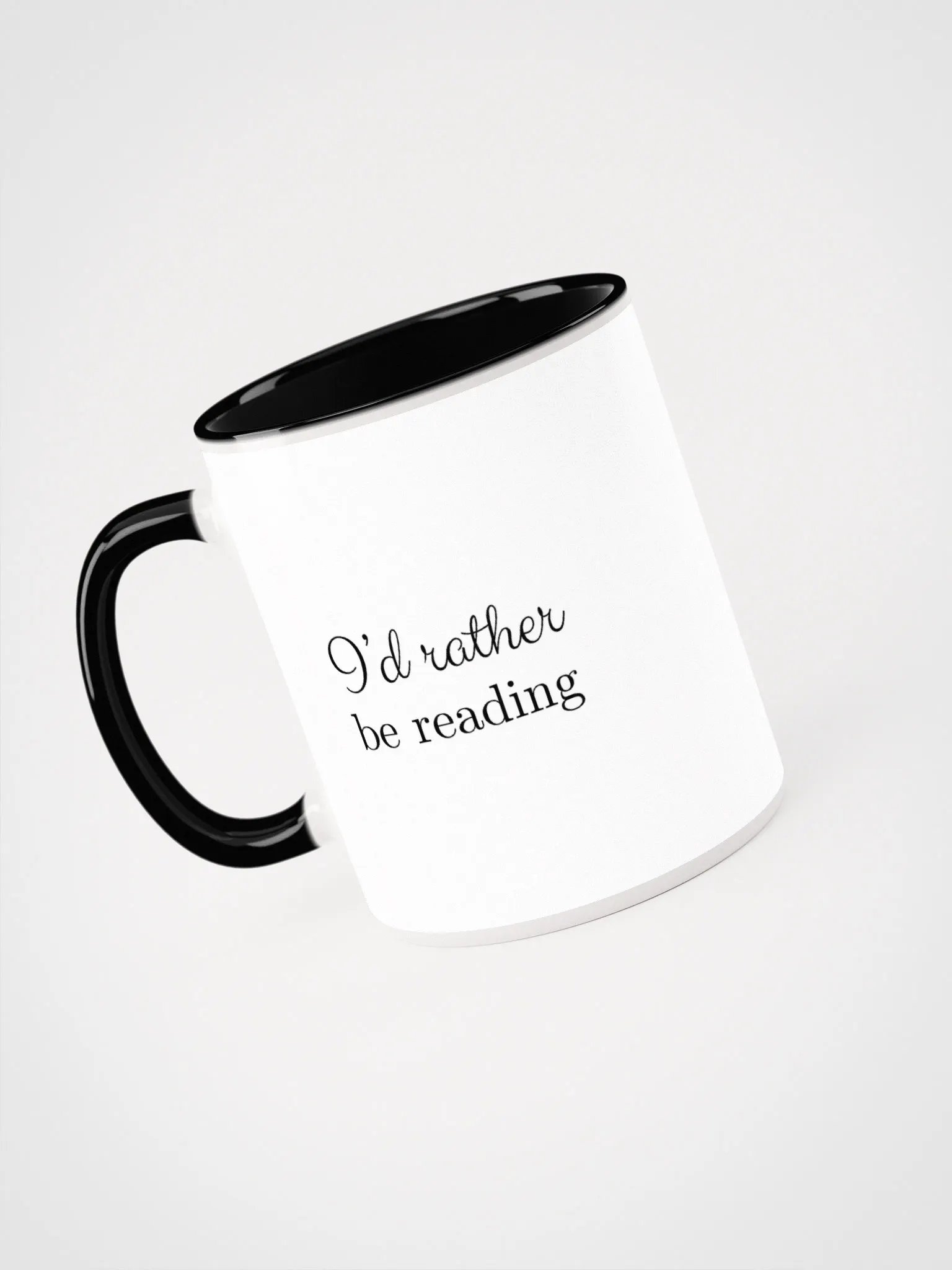 "I'd rather be reading" mug product image (5)