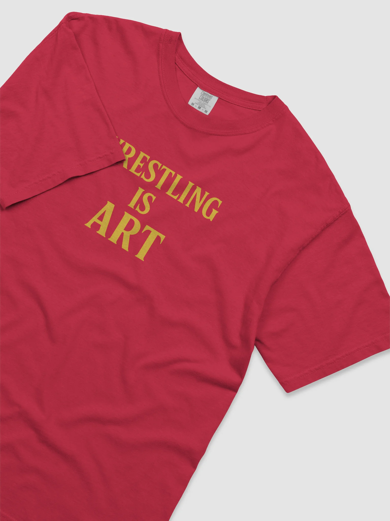 Wrestling Is ART T-Shirt product image (5)