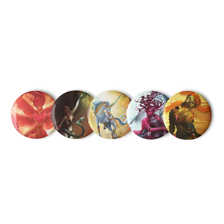 Eternal Devotion- Button Set #1 product image (1)