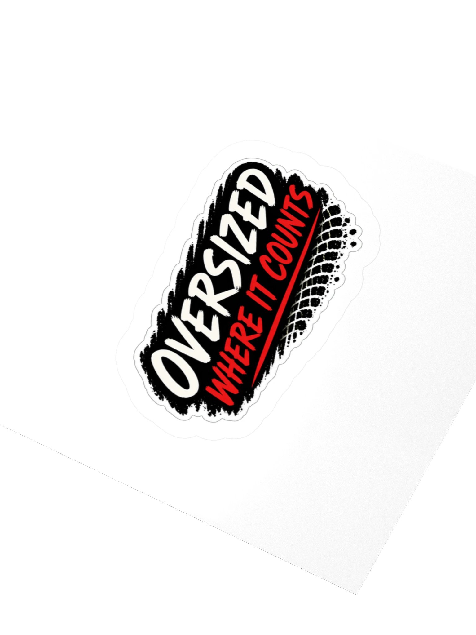 Oversized Where It Counts Sticker product image (3)