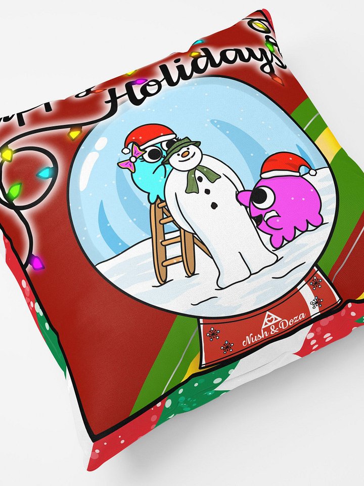 Globby Holiday Pillow product image (1)