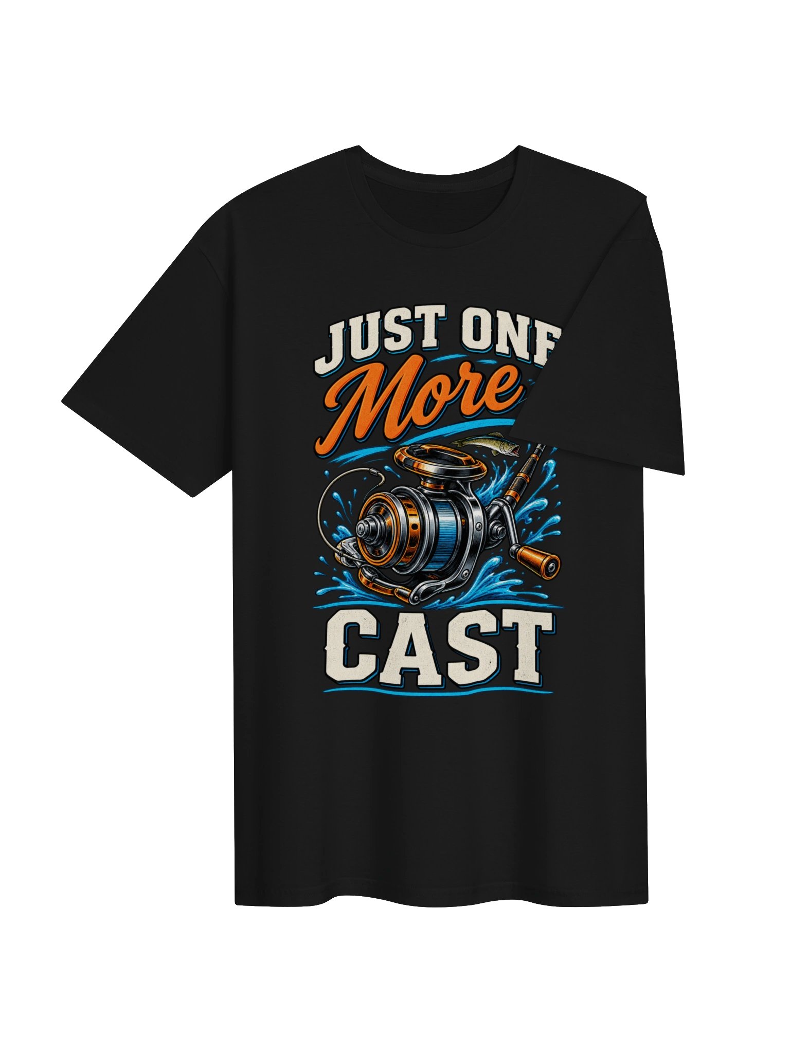 Just One More Cast T-shirt product image (4)