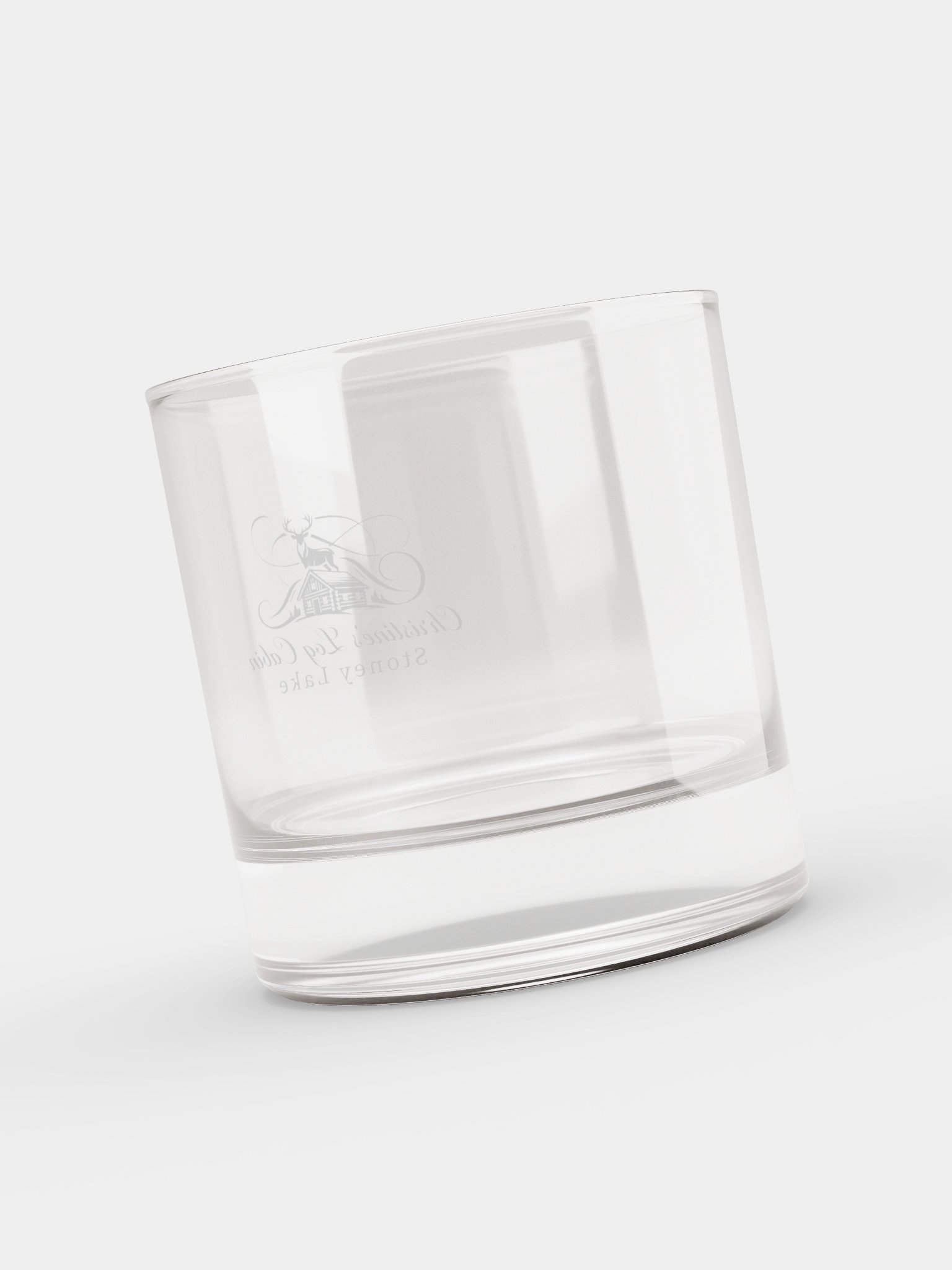 Christine's Log Cabin Whiskey Glass | Cabin Collection product image (8)