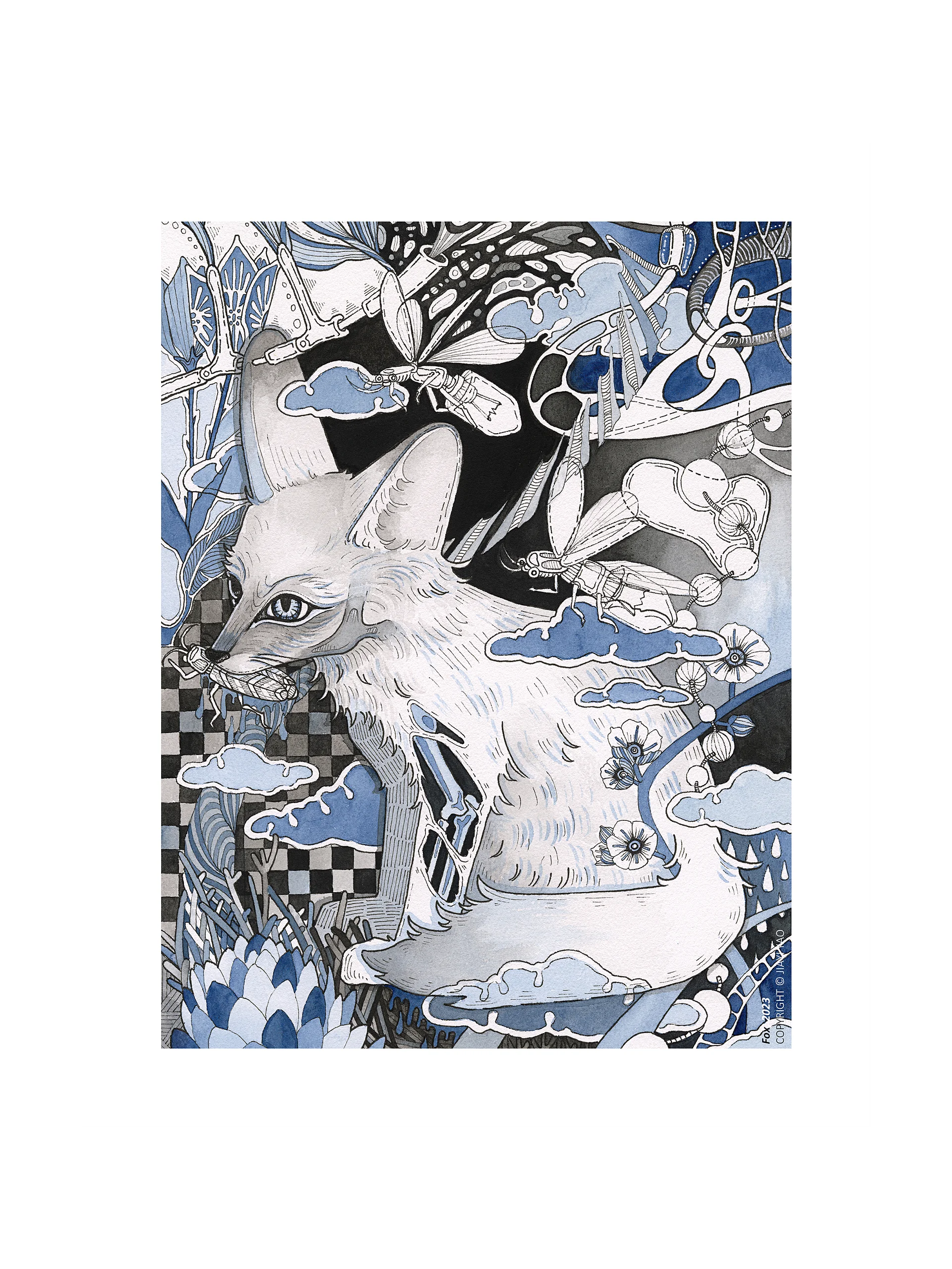 Fox - Original Art Print product image (1)
