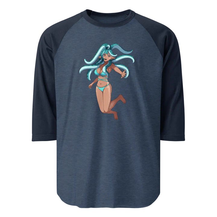 SquidorabL Swimming - Dark Blue Raglan product image (1)