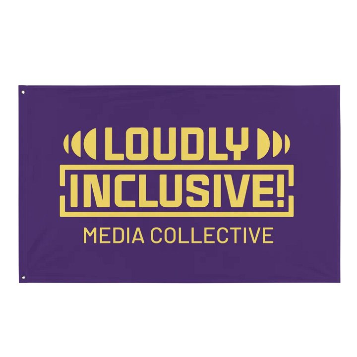 Purple and Yellow Flag product image (1)