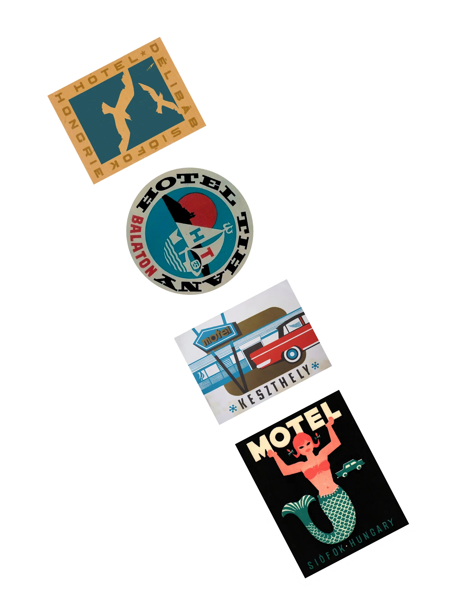 Lake Balaton Hotel Stickers product image (2)