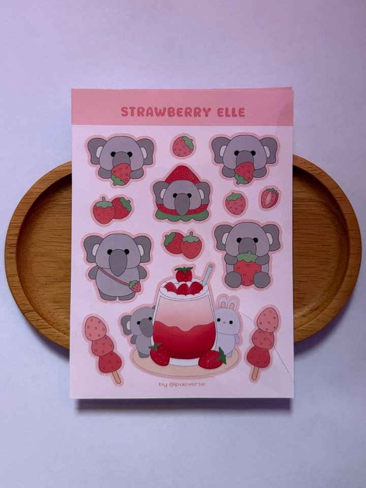 Elle Berry Bliss Sticker Sheet product image (1)