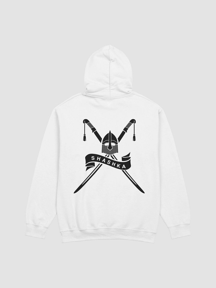 Classic Hoodie - black Shashka on back product image (1)