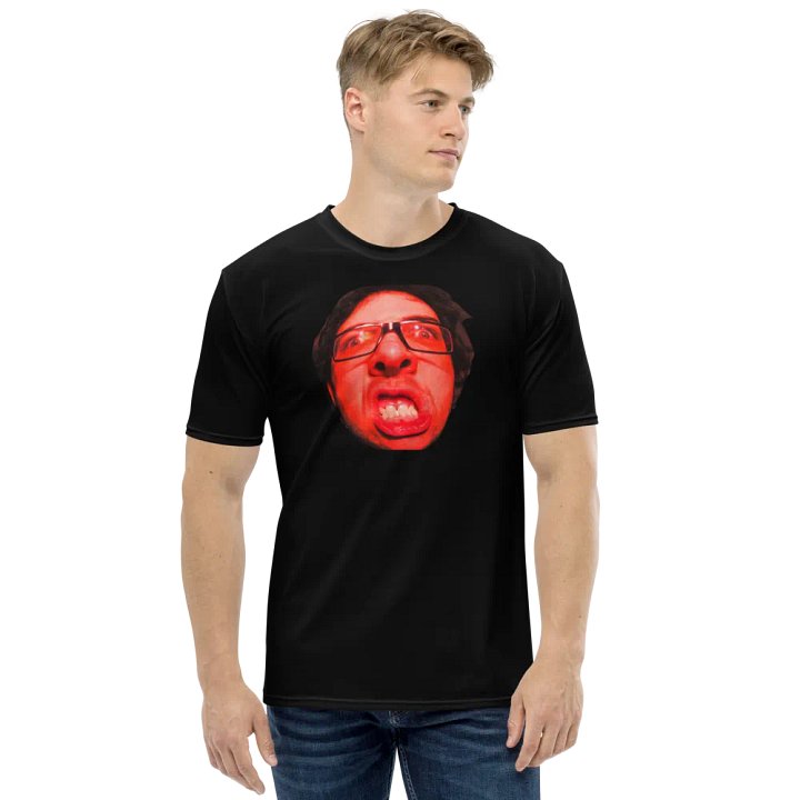 marcANGRY Crew Neck T-Shirt Black product image (1)