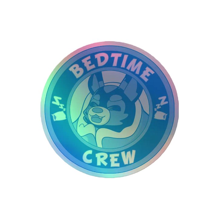 Bed Time Crew Holo Sticker product image (2)