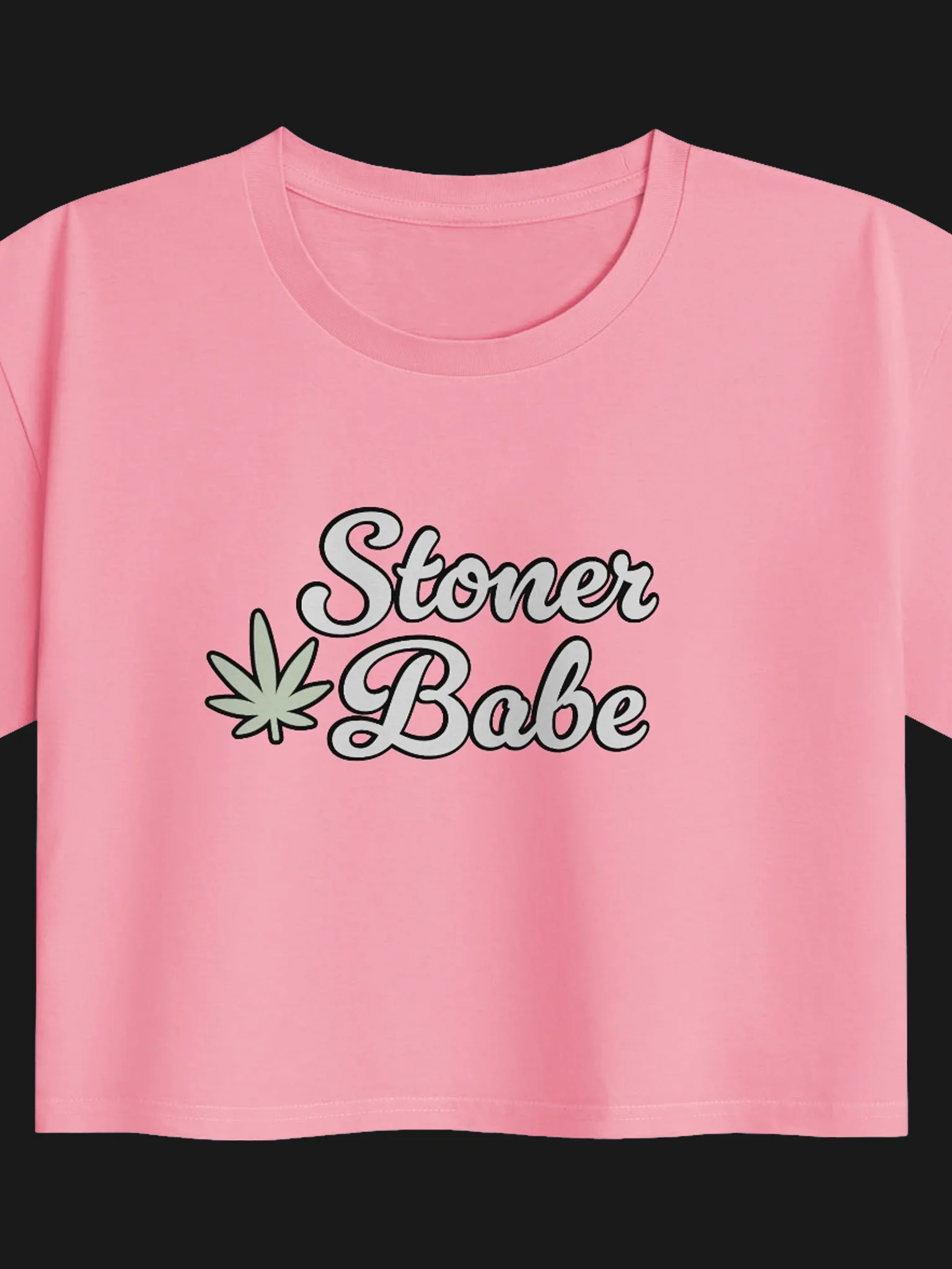 Stoner Babe Women's Relaxed Crop Top product image (1)