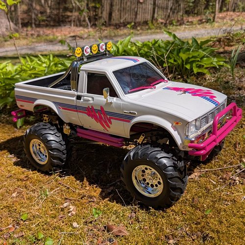 Bruiser clone all done up like a late 80s magazine cover. Video is up of the build and I will be getting a run video done soon!