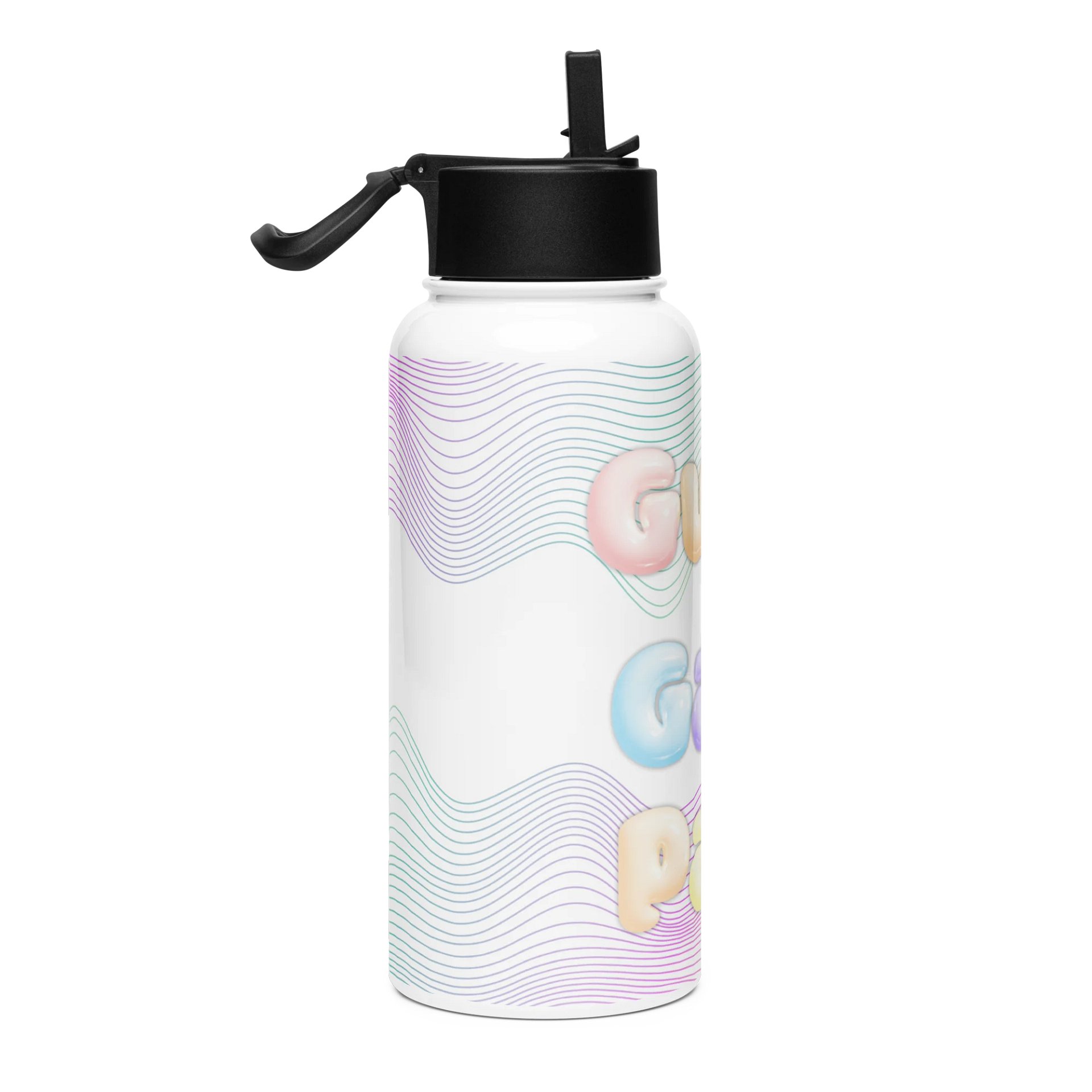 Guys Gals Pals Stainless Steel Pride Water Bottle product image (4)