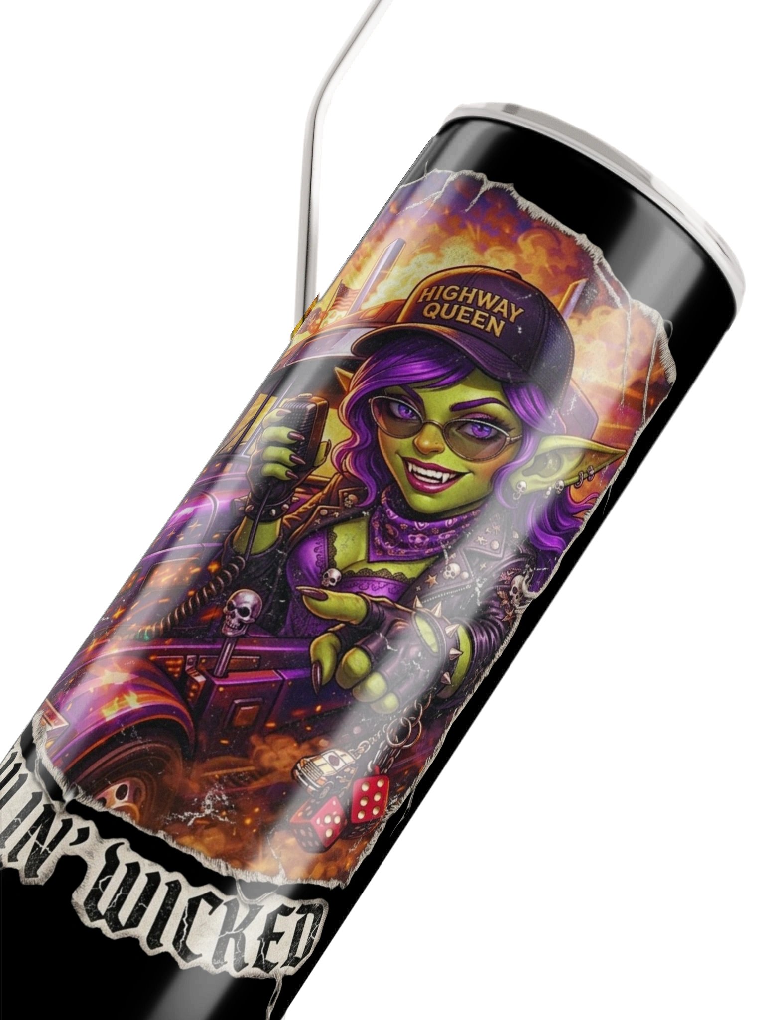 Haulin Wicked Stainless Steel Tumbler product image (4)