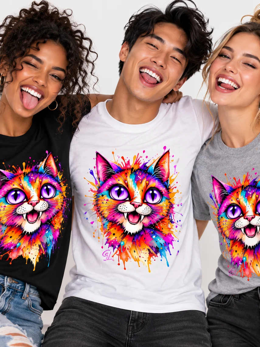 T-Shirt - CHAT VAMPIRE product image (2)