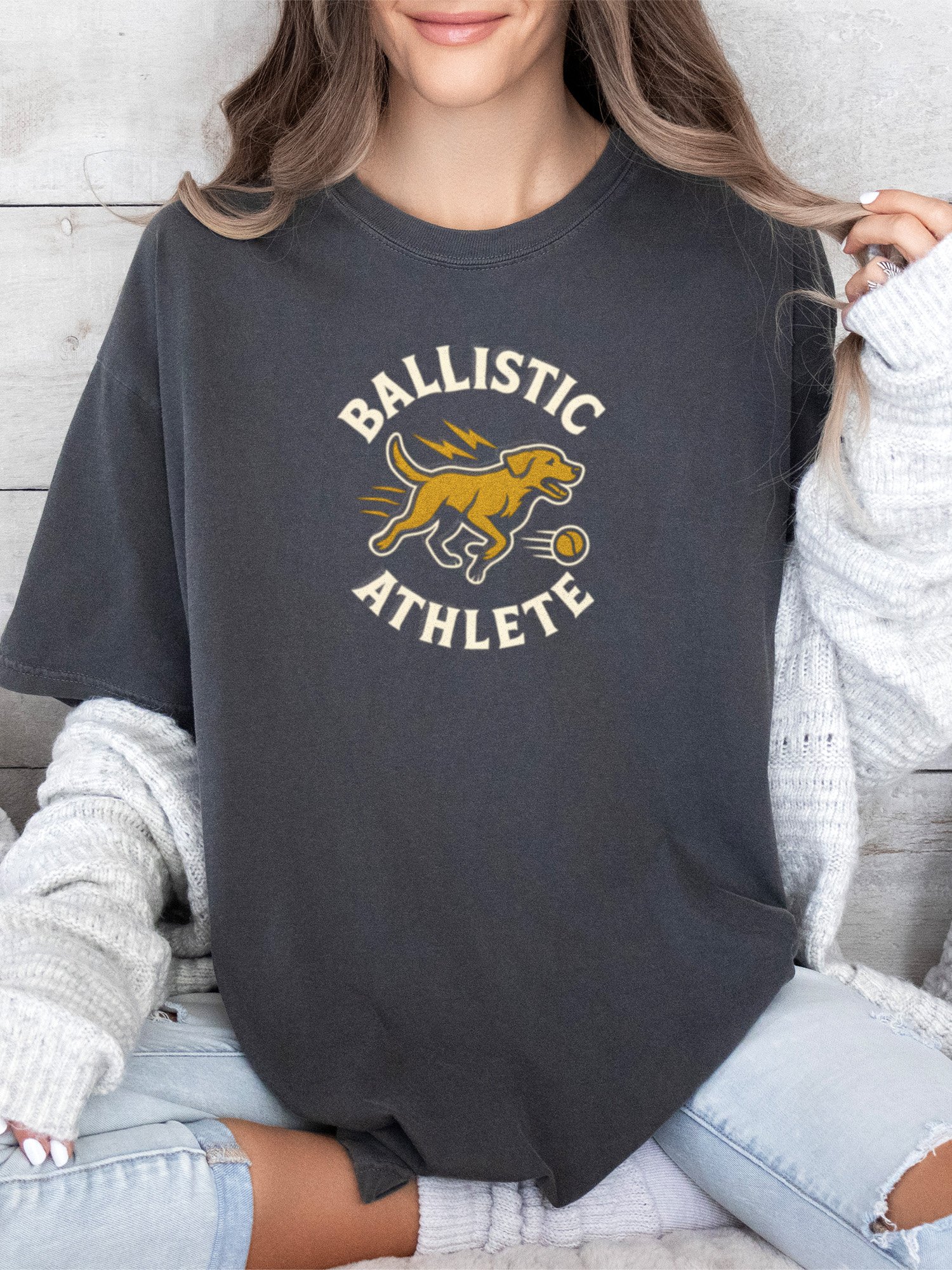 Ballistic Athlete (Labrador Retriever) Tee product image (1)