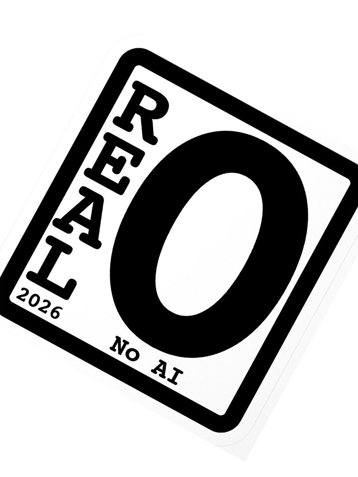 REAL 0 Sticker product image (2)
