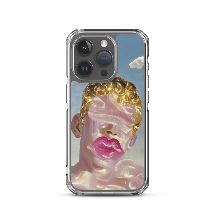 Swirly Thoughts Clear iPhone Case product image (2)