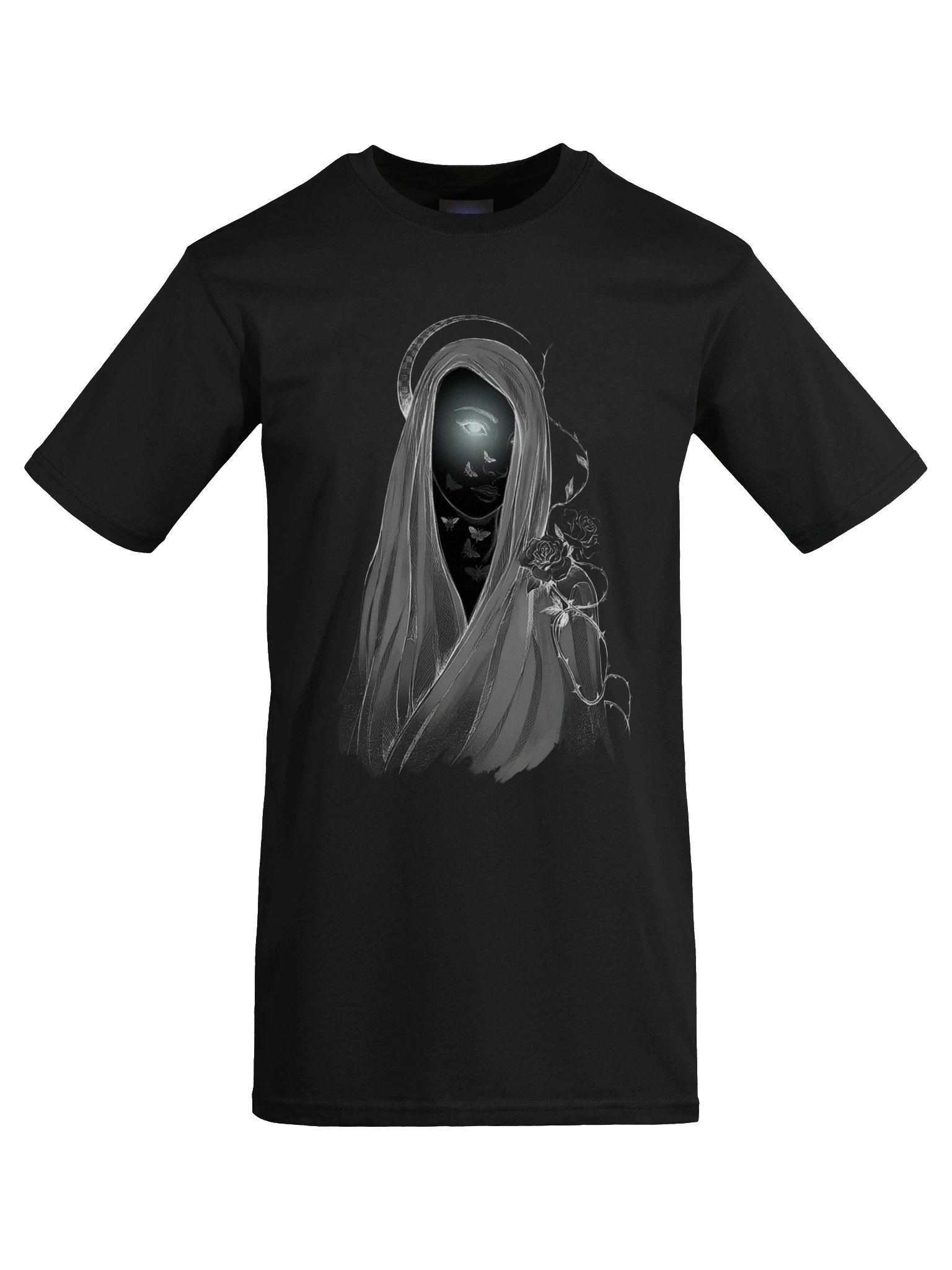 The Hollow Gaze // Veiled Thorn Heavyweight Tee product image (11)