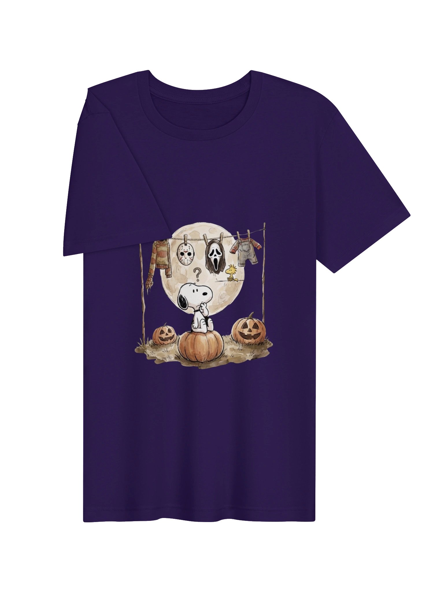 Cute Spooky Snoopy Halloween Tee product image (5)