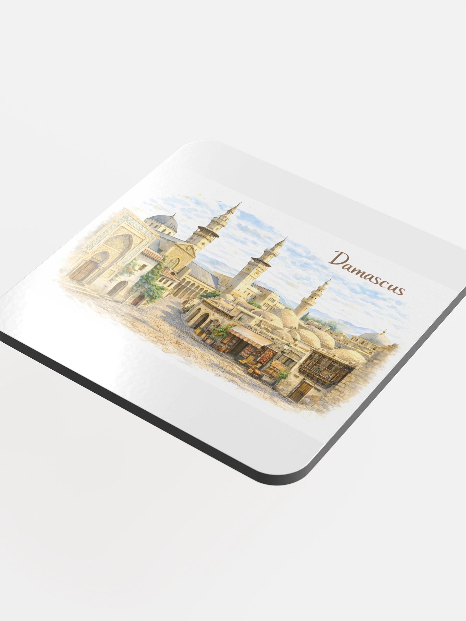 Timeless Damascus Coaster Set product image (4)