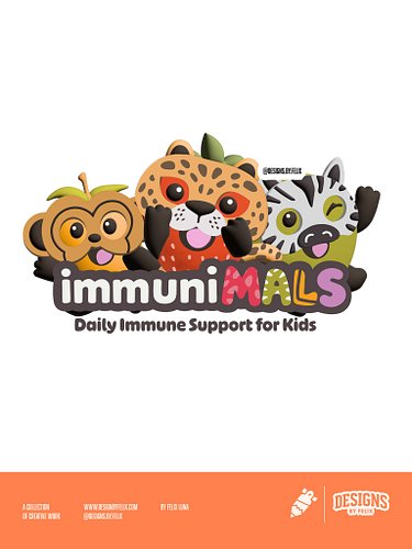 I reimagined the discontinued Funny Face drink mix as IMMUNIMALS — a premium wellness brand built for 2026 parents and kids.
...