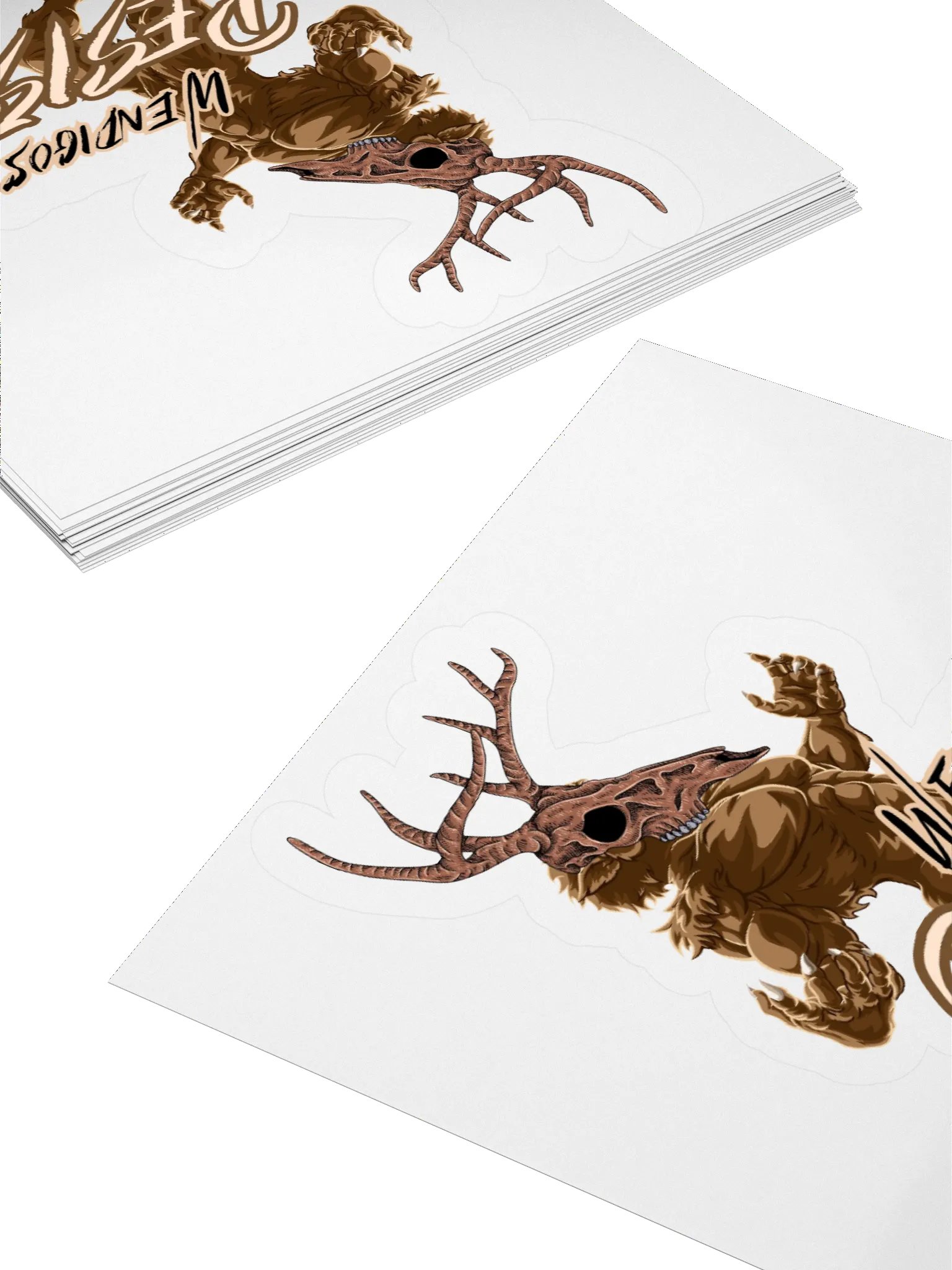 Even Wendigos RESIST Sticker product image (4)