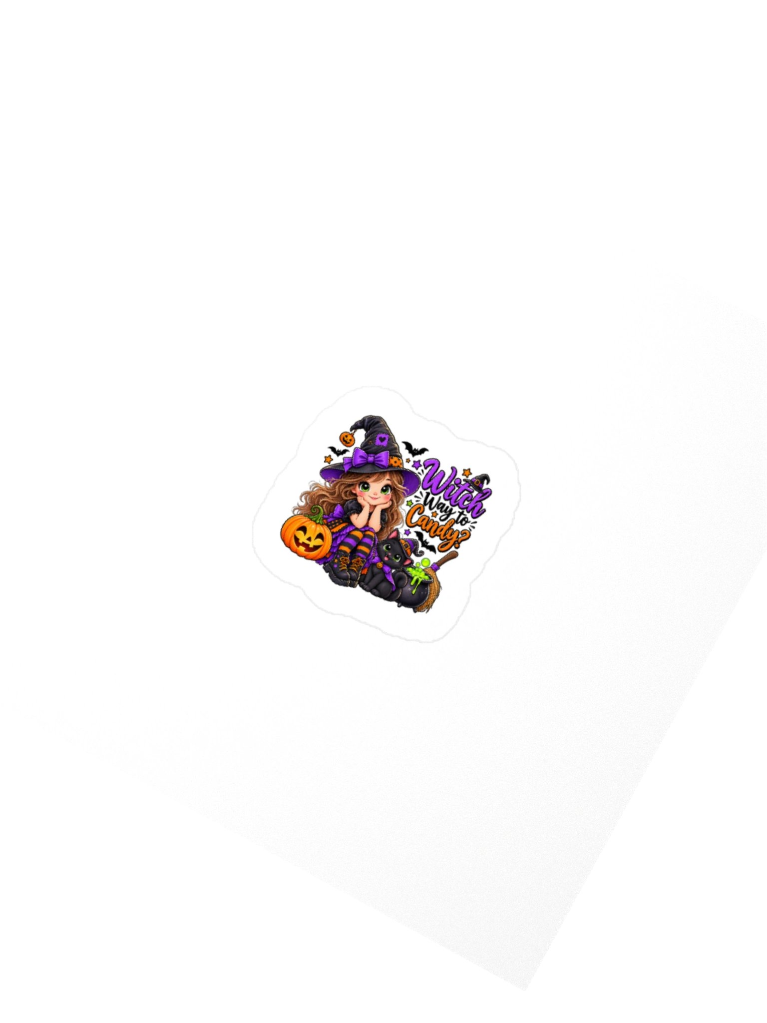Witch Way to Candy Sticker product image (2)