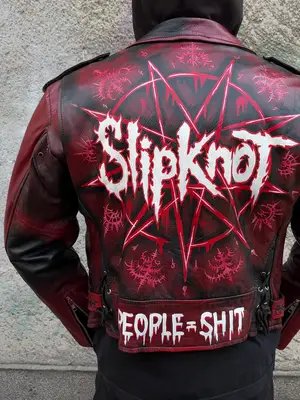 #slipknot #maggot #battlejacket #customjacket #numetal 