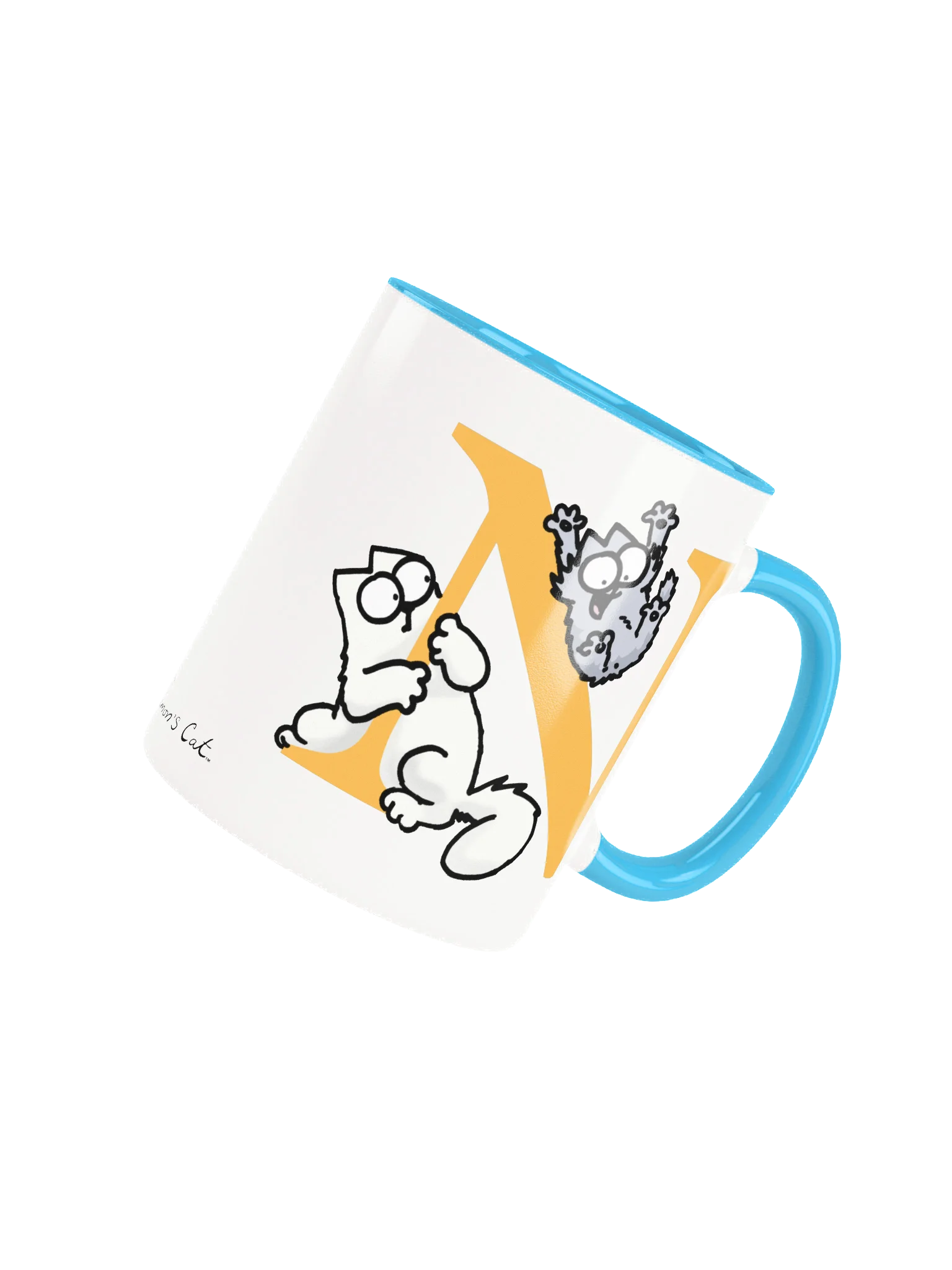 Cat Monogram Mug - N product image (4)